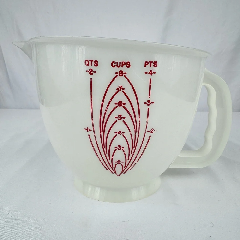 Vintage Tupperware Mix-N-Stor Measuring Pitcher/Bowl